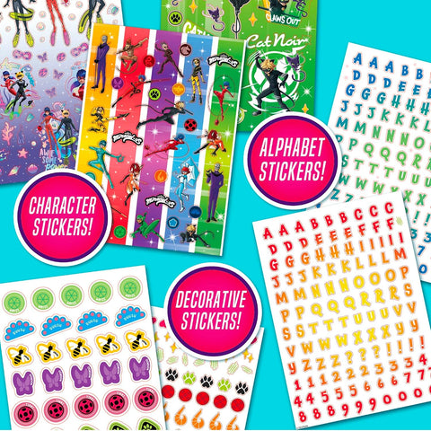 Horizon Group USA Sticker Book, Miraculous, 1500+ Stickers