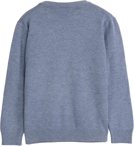 X RAY Boys Crewneck Sweater (XS - XXL), School Uniform Big Boys' & Little Kids Youth Crew Neck Long Sleeve Pullover
