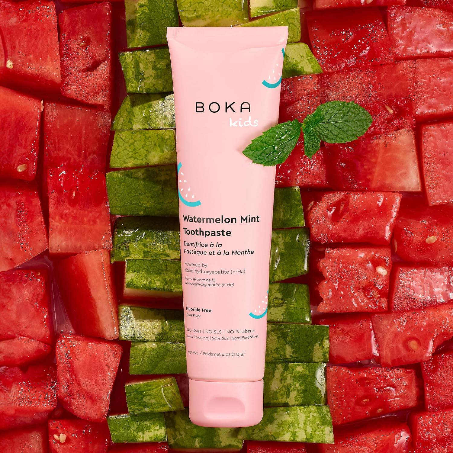 Boka Kids Toothpaste - Fluoride Free Nano Hydroxyapatite Toothpaste