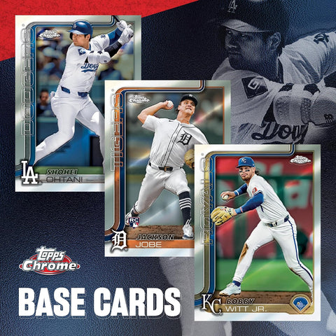 2025 Topps Chrome MLB Baseball - Factory Sealed - Mega Box