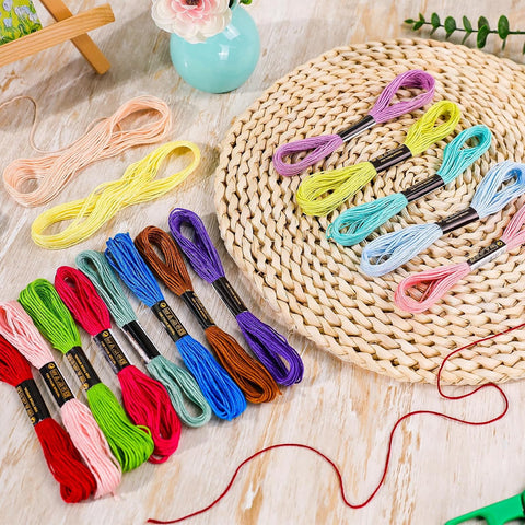 LOVIMAG Embroidery Thread 180pcs Friendship Bracelet String Floss Kit Yarn
