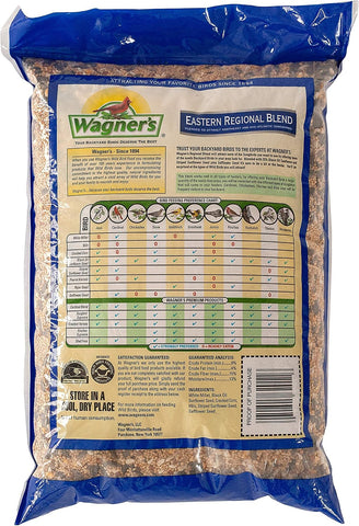 Wagner's 62011 Eastern Regional Blend Wild Bird Food, 8-Pound Bag