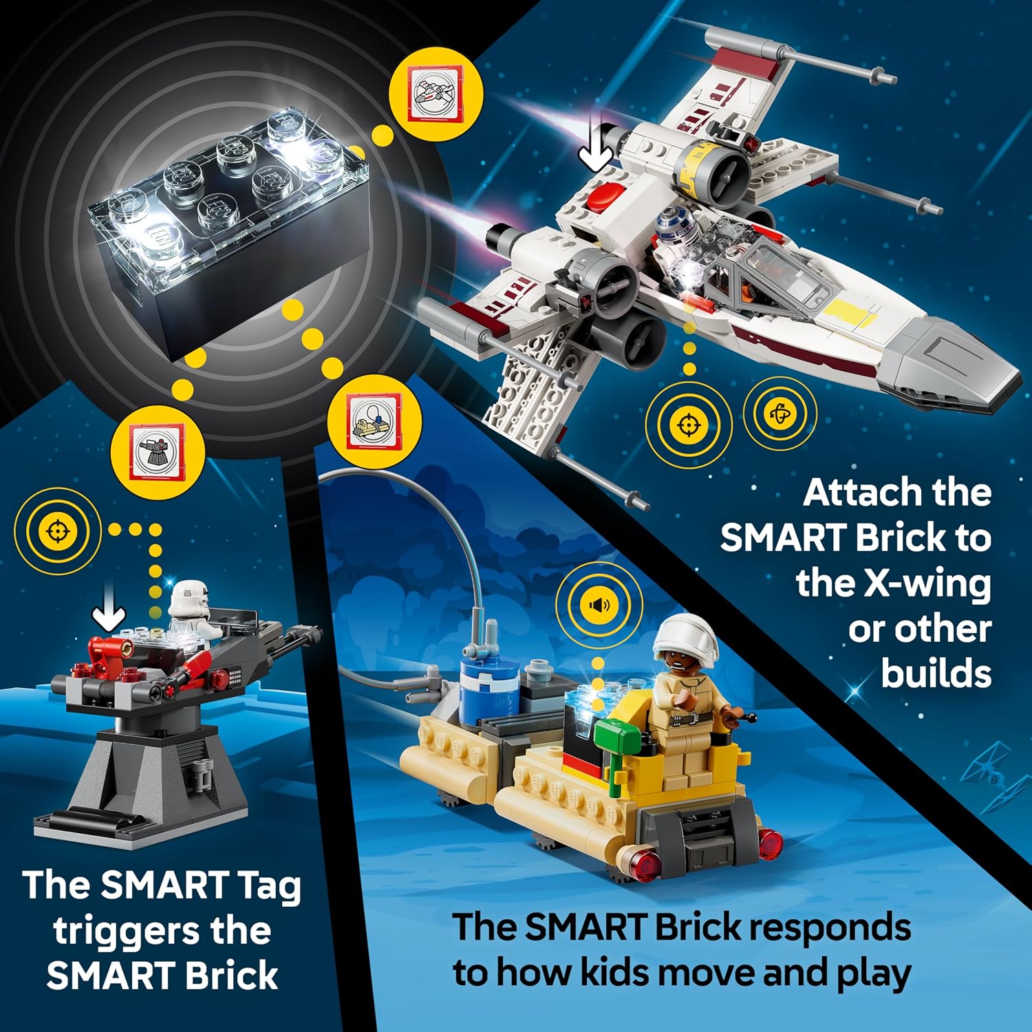 LEGO Star Wars SMART Play: Luke’s Red Five X-Wing 75423