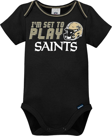 Gerber NFL Baby 3-Pack Short Sleeve Onesie Bodysuit