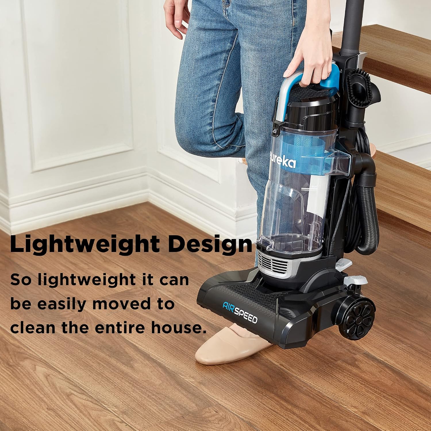 Eureka Vacuum Cleaners for Home,Airspeed Ultra-Lightweight, NEU10AE5