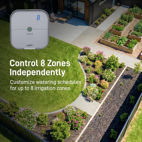 Orbit B-hyve Indoor Smart Sprinkler Controller, 8-Zone - 57925