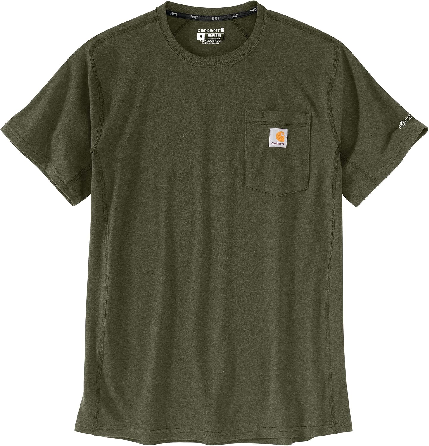 Carhartt Men's Force Relaxed Fit Midweight Short-Sleeve Pocket T-Shirt 104616