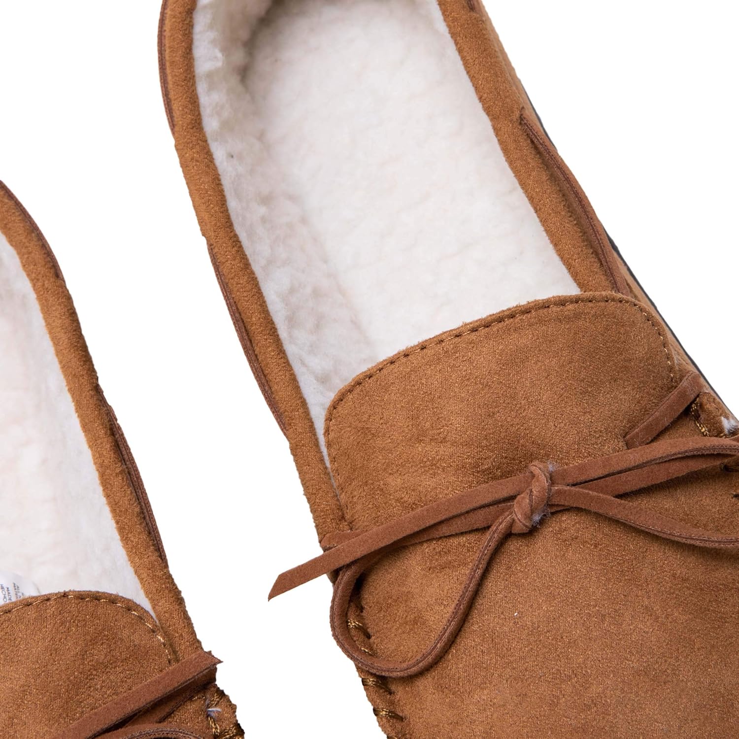FOCO Mens NFL Team Logo Moccasin Slippers