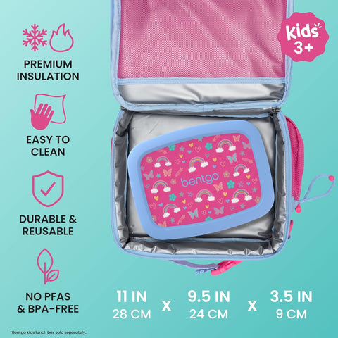 Bentgo Kids Prints Double-Insulated Reusable Lunch Bag
