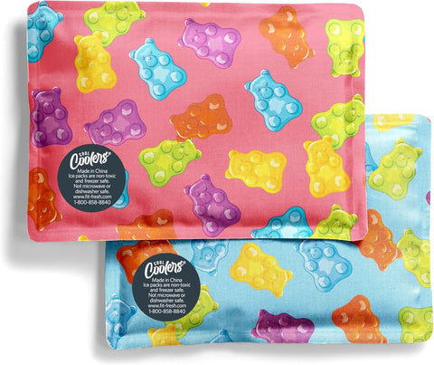 Fit & Fresh Cool Coolers Soft Ice Packs for Lunch Bags & Coolers, 2pk