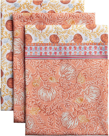 Maison d' Hermine Kitchen Towels Set of 3 Reusable 100% Cotton 27.50" x 20"