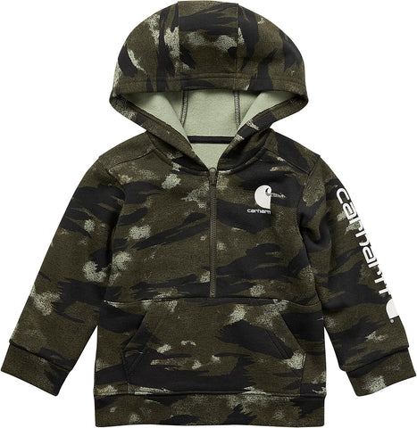 Carhartt Kid's CA6273 Long-Sleeve Half-Zip Sweatshirt - Boys