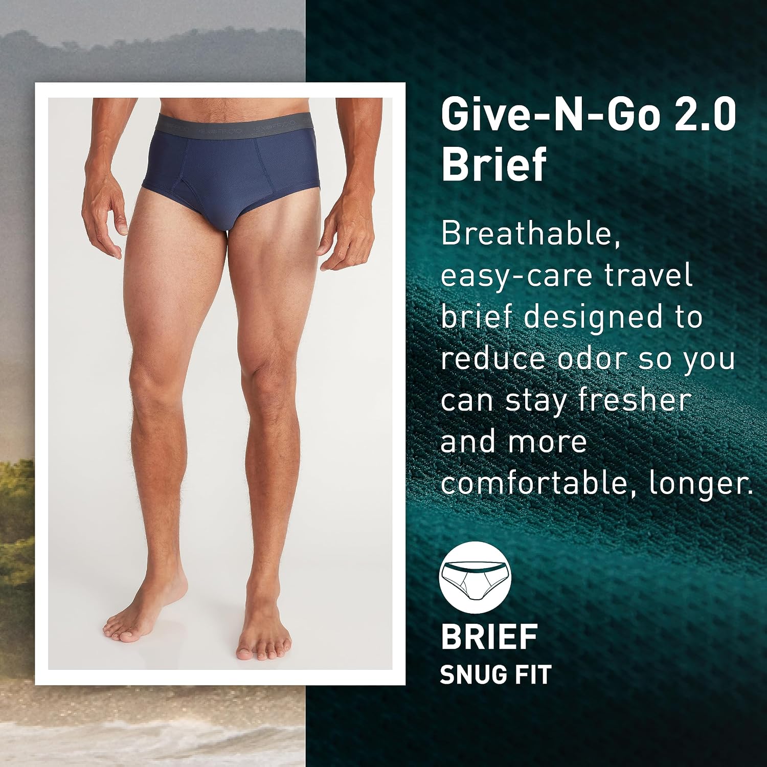 ExOfficio Men's Give-n-go 2.0 Brief