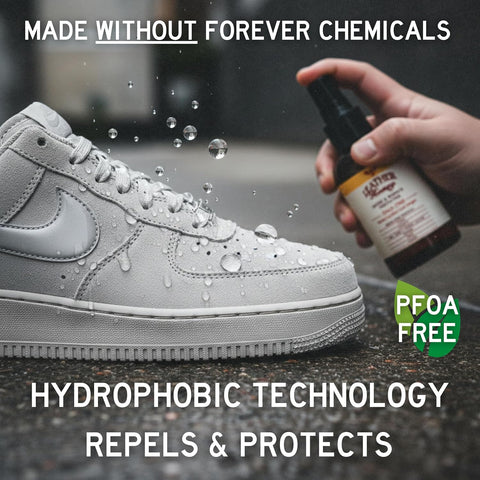 Leather Honey Suede & Nubuck Protector Spray – Non-Toxic, Non-Aerosol
