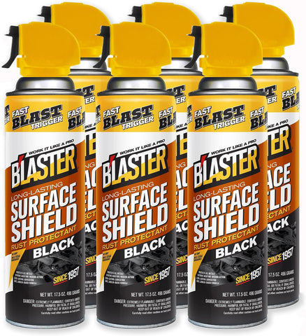 Blaster Surface Shield Black Series, Professional Automotive Undercoating for Rust Protection and Corrosion Prevention, 1 Gallon Pail, Pack of 1