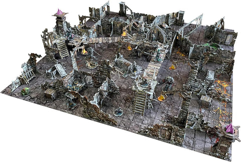 Maladum The Forbidden Creed Expansion - Fantasy Dungeon Crawler Game Immersive Terrain Solo, Co-op and Adversarial Play