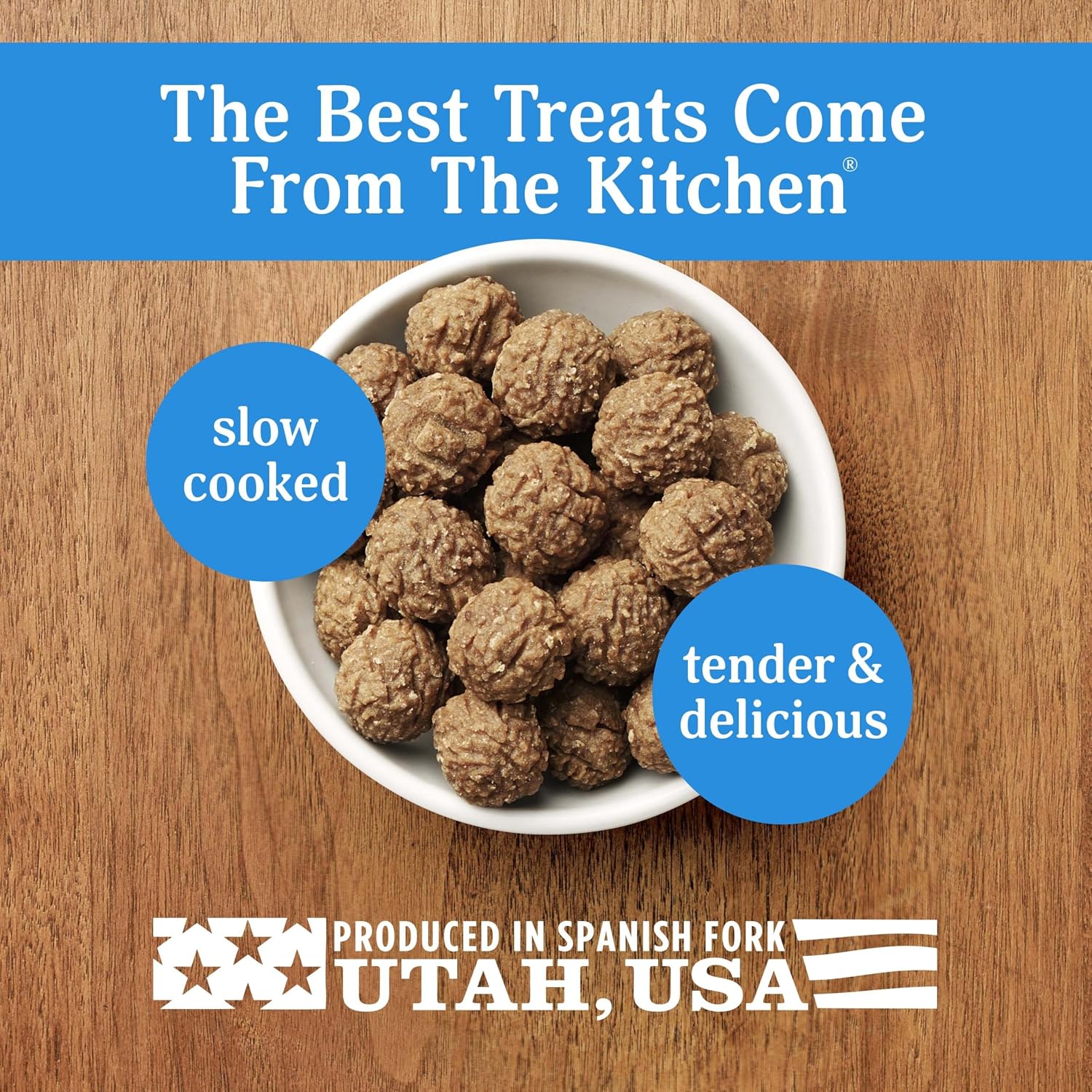Milo’s Kitchen Chicken Meatballs Dog Treats, 18 Oz. Bag