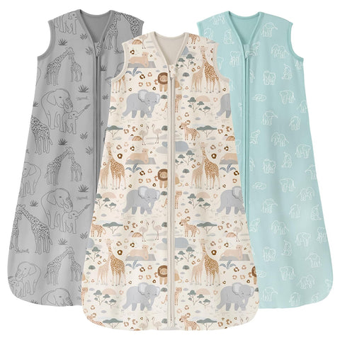 Unnivoll Baby Sleep Sack 0-6 Months 100% Organic Cotton 0.5 TOG