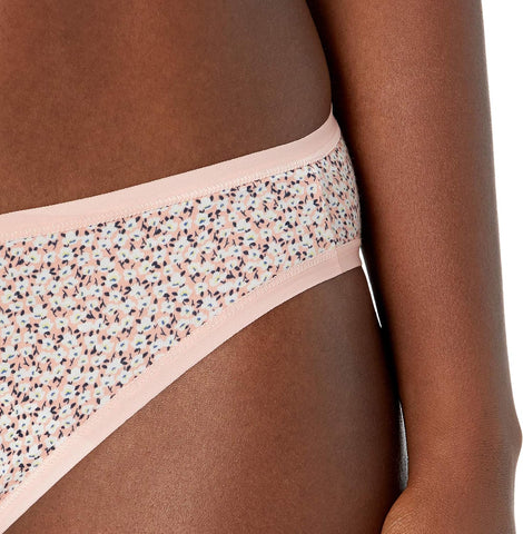 Amazon Essentials Women's Cotton Spandex Bikini Brief Underwear (Available in Plus Size)