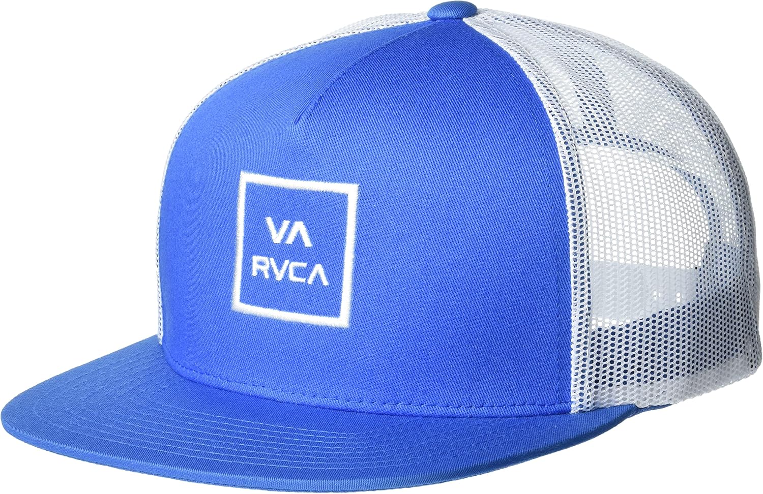 RVCA Men's Trucker Hat, Adjustable Snapback Cap for Streetwear & Skating, Lightweight Breathable All-Day Comfort