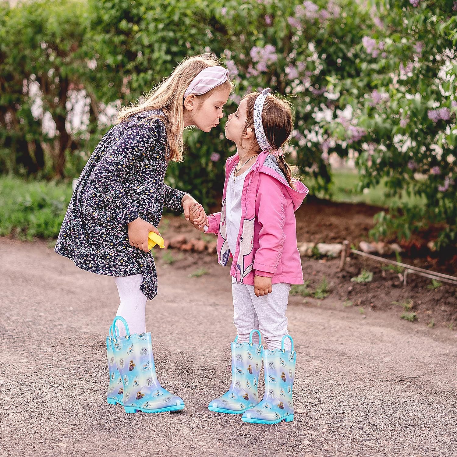 Disney Girls' Frozen 2 Waterproof Rain Boots