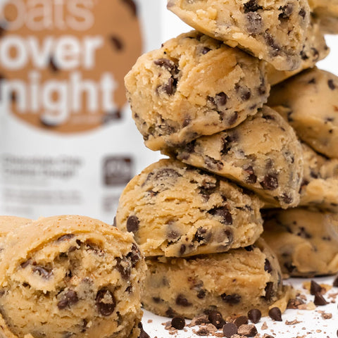 Oats Overnight Chocolate Chip Cookie Dough – Protein Oats, 2.6 oz, 24 Pack