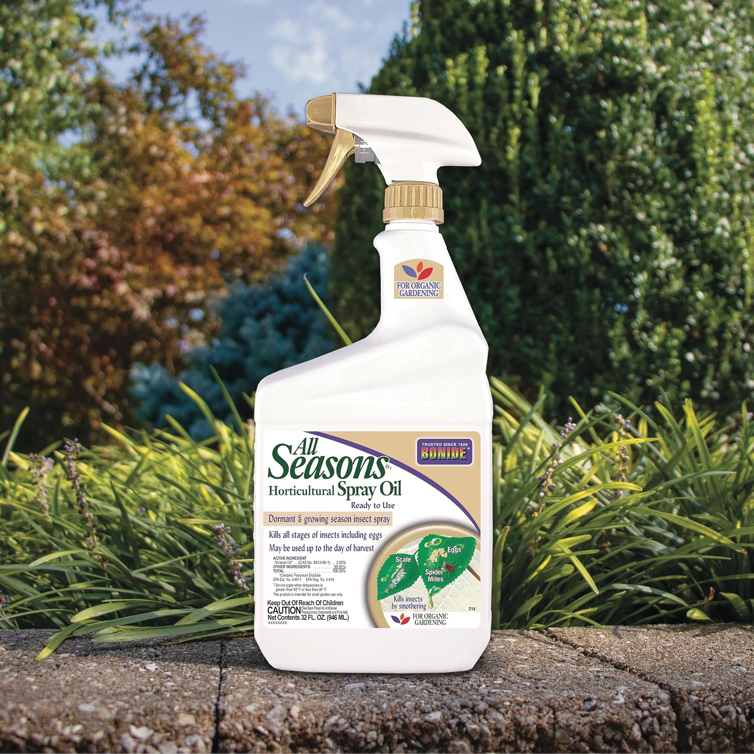 Bonide All Seasons Horticultural & Dormant Spray Oil, 32 oz