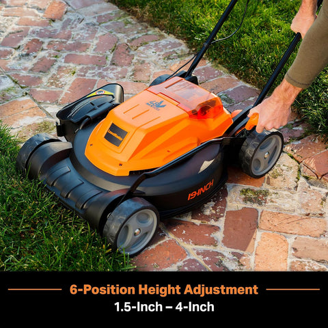 LawnMaster 48V MAX 19-inch Brushless Cordless Lawn Mower, CLMF4819X