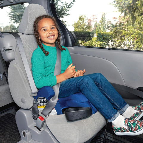 Diono Cambria 2 XL, Dual Latch Connectors, 2-in-1 Belt Positioning Booster Seat, High-Back to Backless Booster, Space and Room to Grow, 7 Headrest Positions, 8 Years 1 Booster Seat, Blue