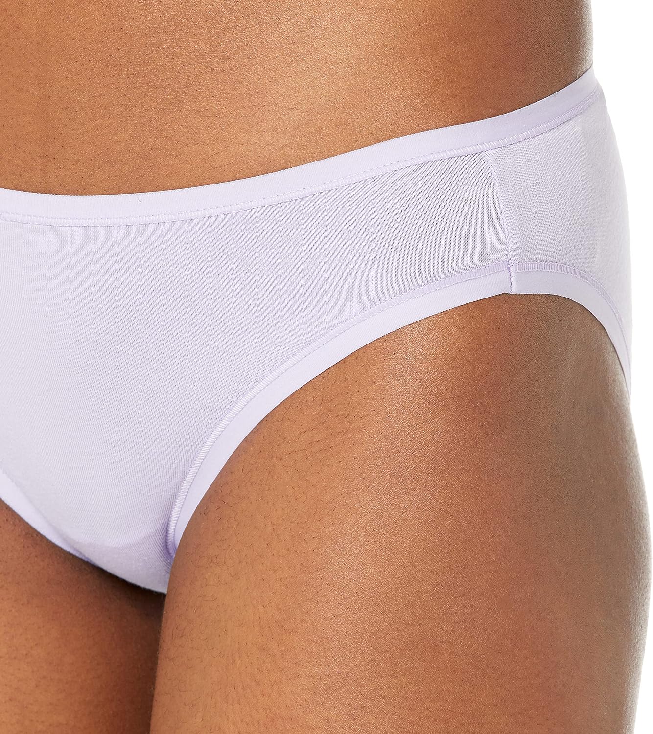 Amazon Essentials Women's Cotton Spandex Bikini Brief Underwear (Available in Plus Size)