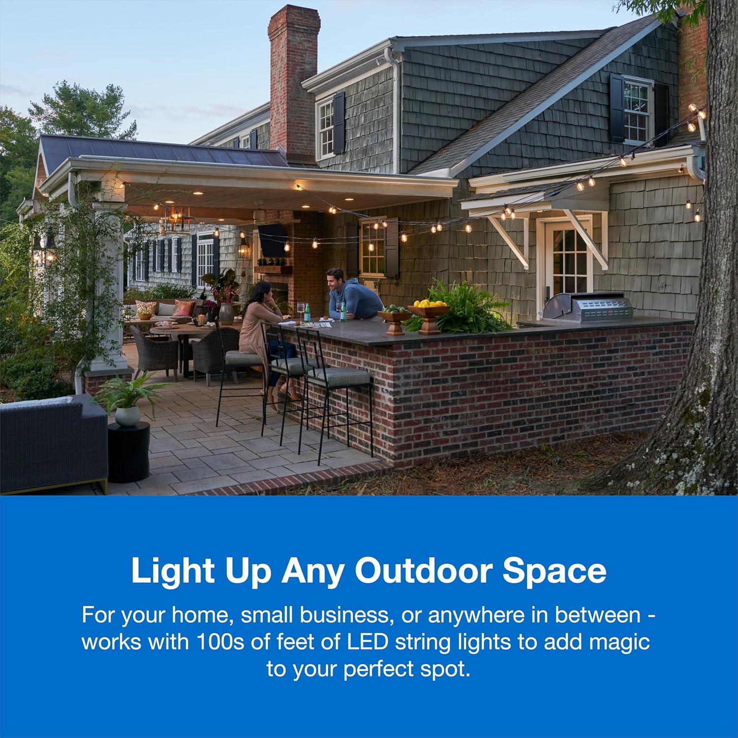 Lutron Caseta Smart Outdoor Plug for Lights and Motors (Smart Hub Required)