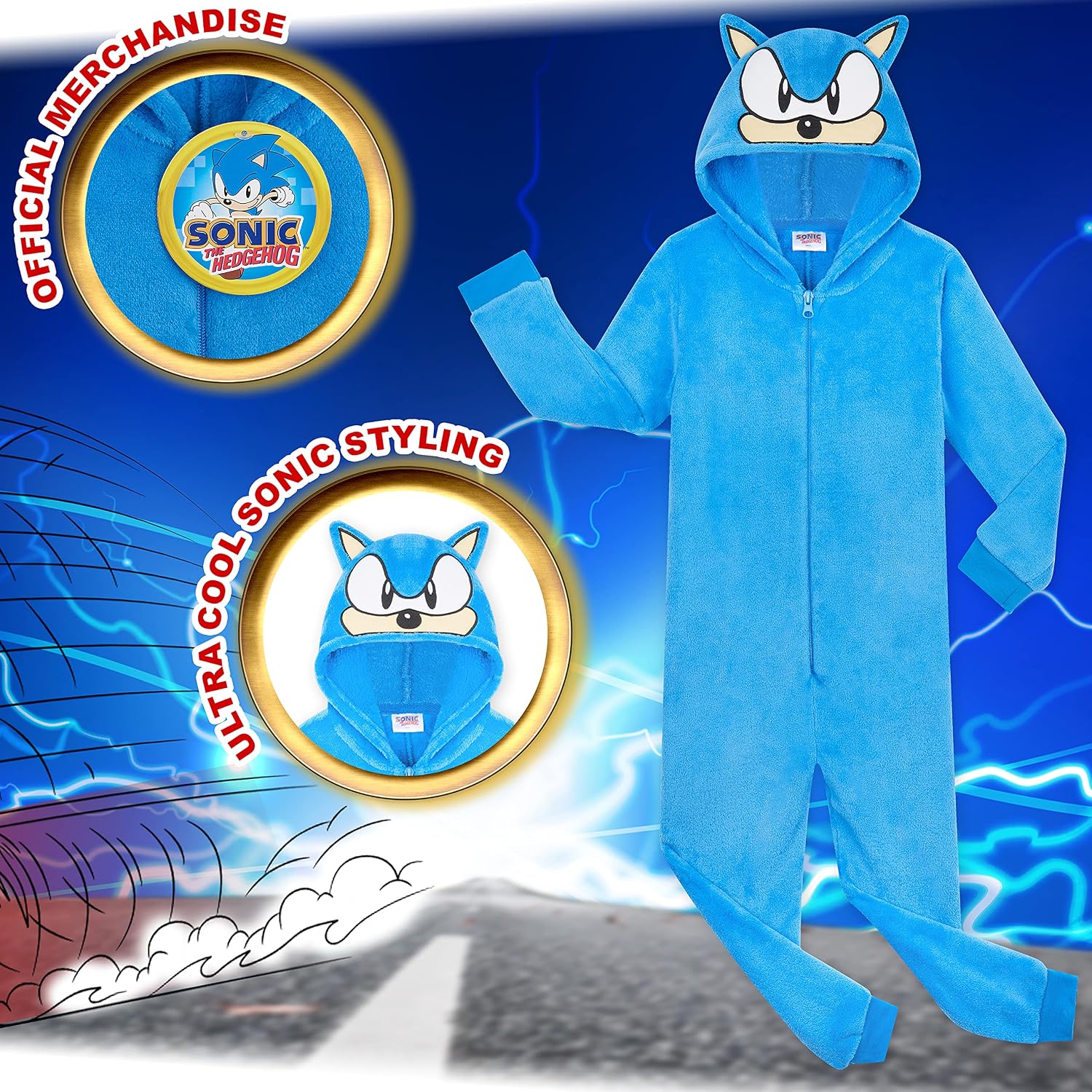 Get Trend Sonic The Hedgehog Pyjama for Boys, Gamer Gifts