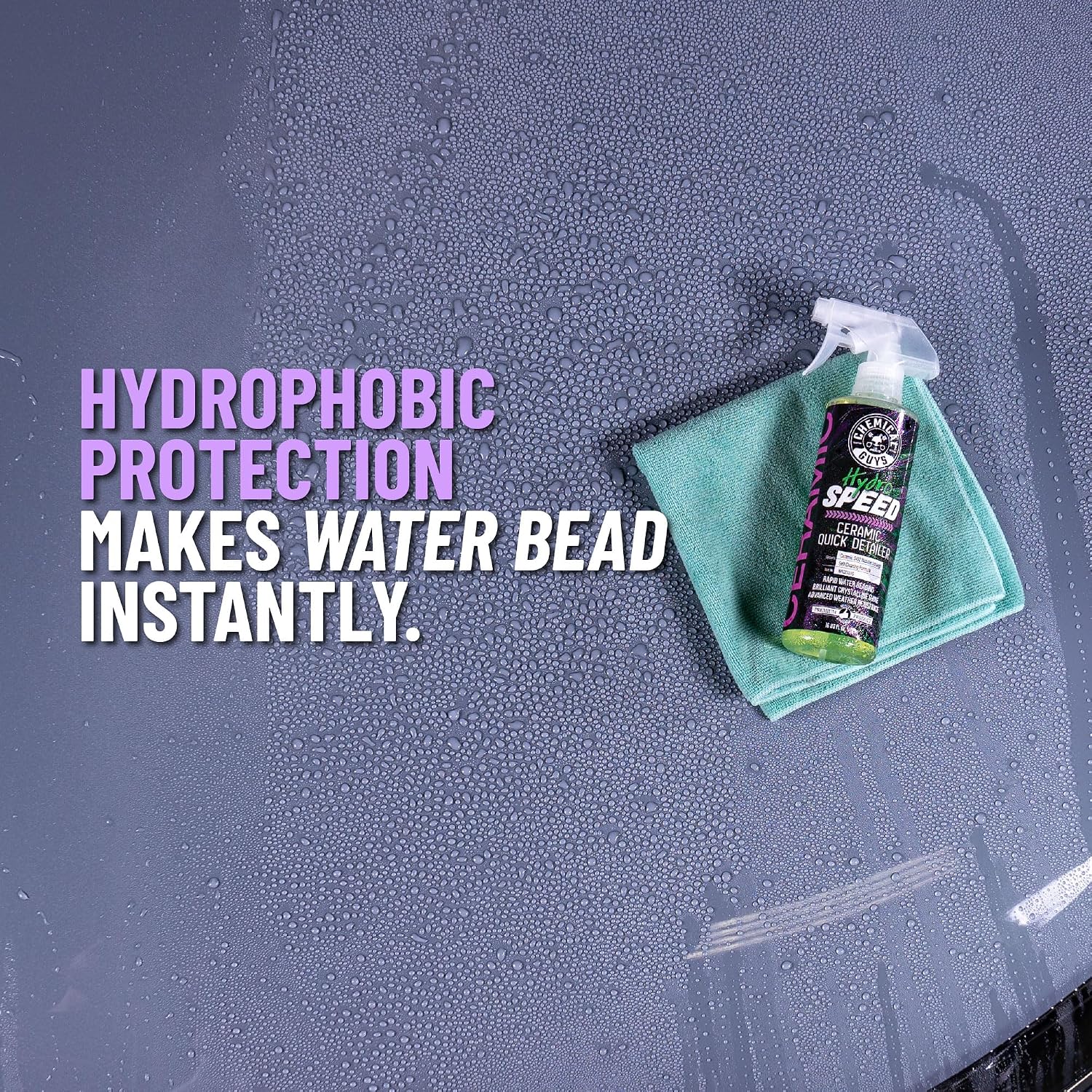 Chemical Guys, HydroSpeed Ceramic Quick Detailer Spray, Gloss, 1 Gallon
