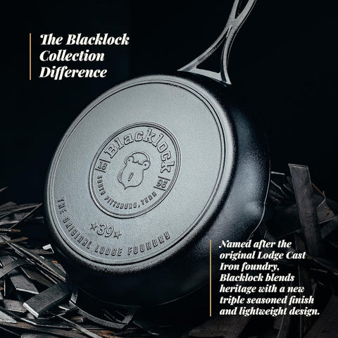 Lodge Blacklock 12 Inch Lightweight Cast Iron Skillet