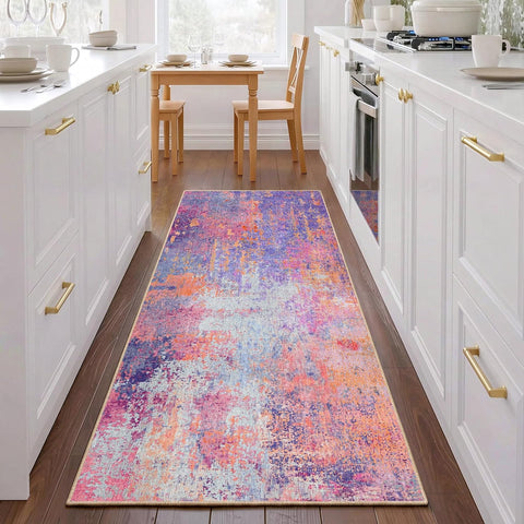 Washable 2x6 Rug Runners for Hallways Kitchen Entryway Non Slip