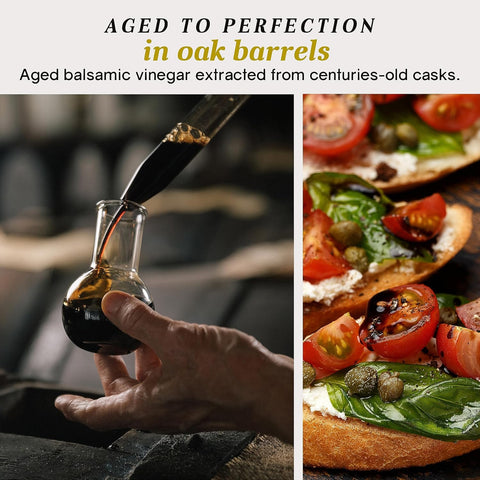 Giusti 3 Gold Medals Balsamic Vinegar of Modena IGP - 8.45 fl oz, 2 Pack