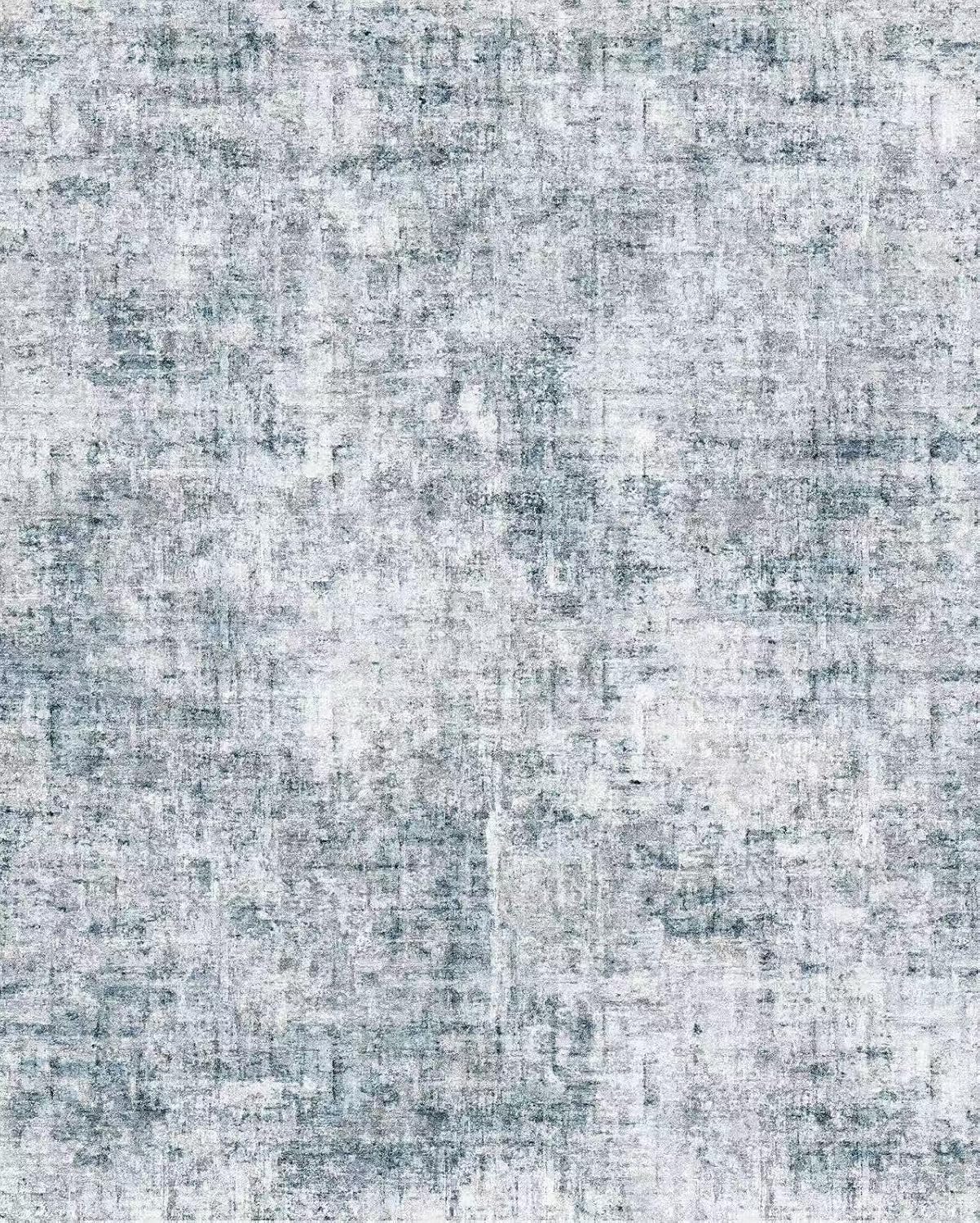 12x15 Area Rug for Living Room – Extra Large Modern Neutral Abstract Washable Carpet, Soft Low Pile Non-Slip Stain-Resistant Oversized Rug for Bedroom Dining Room Home Office (Light Grey)