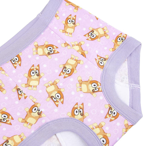 Bluey Amazon Exclusive 7-Pack Potty Training Pants with Stickers and Success Chart, Sizes 18 M, 2T, 3T & 4T
