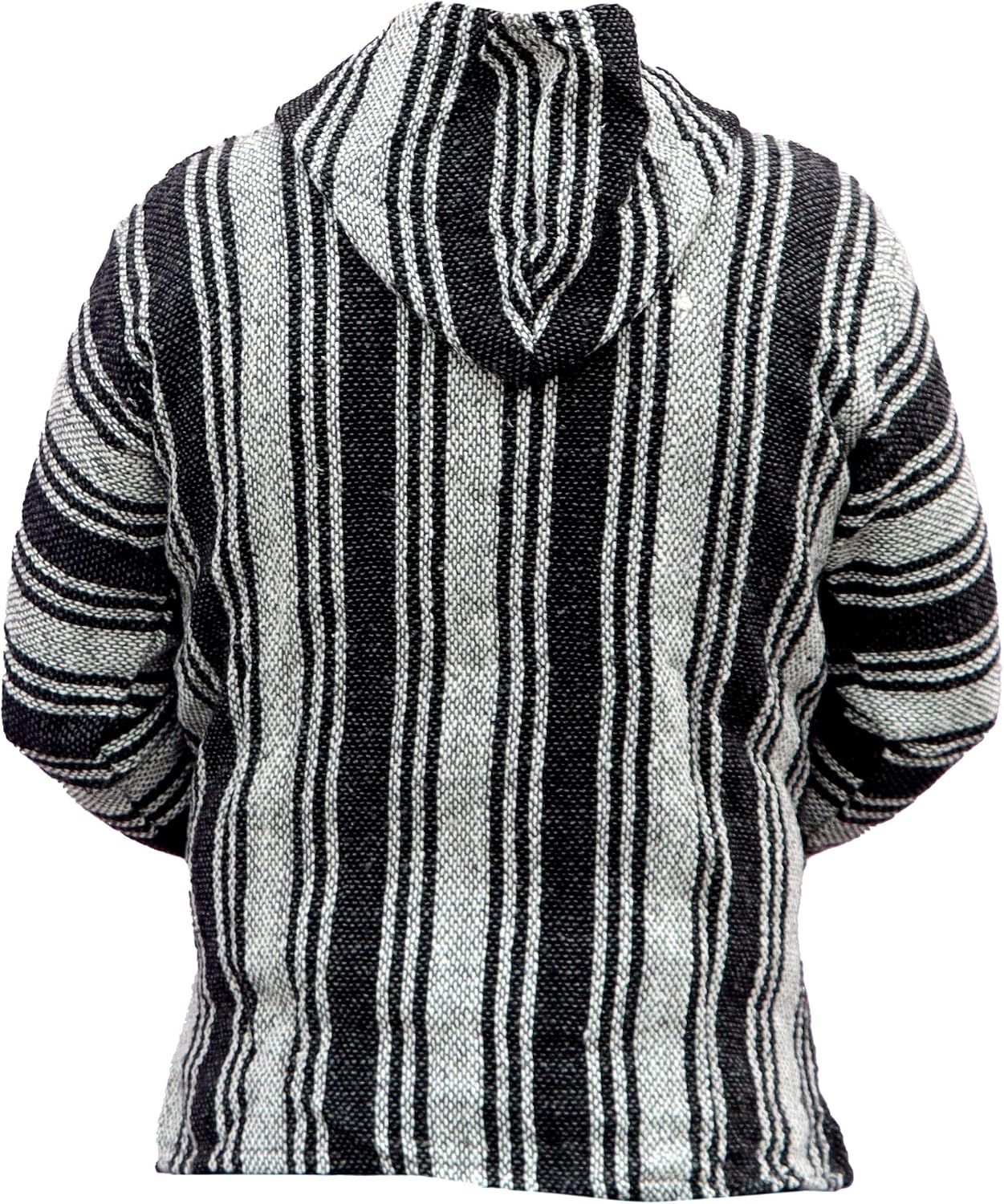 Del Mex Mexican Baja Hoodie Hippie Surf Poncho Sweater Sweatshirt Pullover Jerga