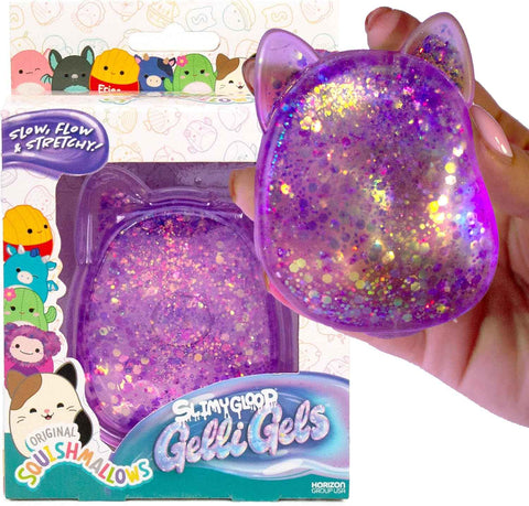 Horizon Group USA Slimygloop Gelli Gels, Purple Squishmallows