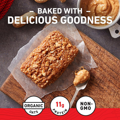 CLIF BAR Protein Energy Bars, Crunchy Peanut Butter, 15ct