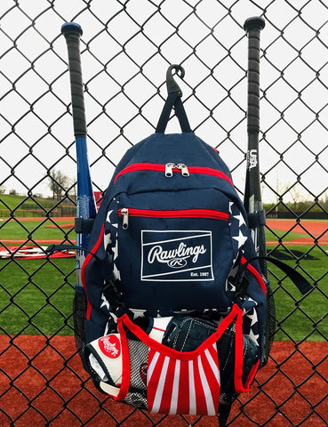 Rawlings Remix Backpack Equipment Bag | T-Ball & Youth Softball | Multiple Colors
