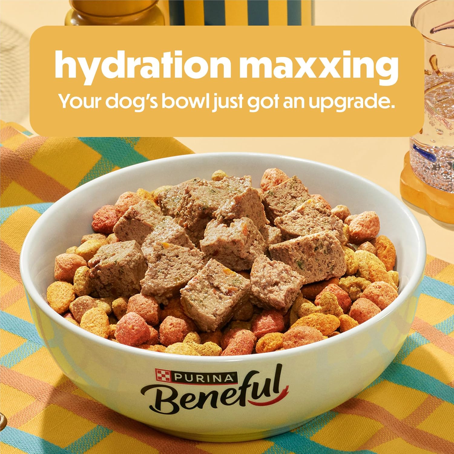 Purina Beneful Freshly Prepared Variety Wet Dog Food, Stew, (12) 10 oz Tubs