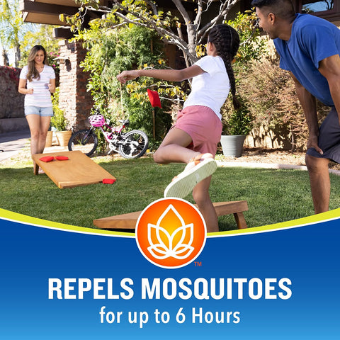 Cutter Lemon Eucalyptus Mosquito & Insect Repellent Spray, DEET-Free*, 4 Oz