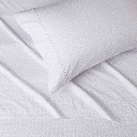 Amazon Basics Lightweight Super Soft Easy Care 3-Piece Microfiber Cozy Bed Sheet Set with 14-Inch Deep Pockets, Twin XL, Gray Crosshatch