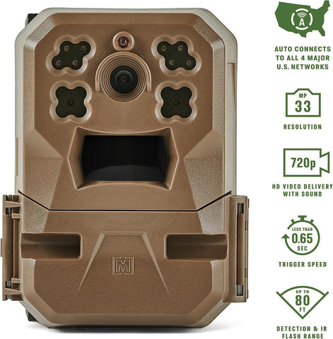 Moultrie Edge Cellular Trail Camera - 2-Pack, 33MP