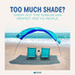 Shibumi Shade®, World's Best Beach Shade, The Original Wind-Powered® Beach Canopy, Provides 150 Sq. Ft. of Shade, Compact & Easy to Carry, Sets up in 3 Minutes, Designed in America