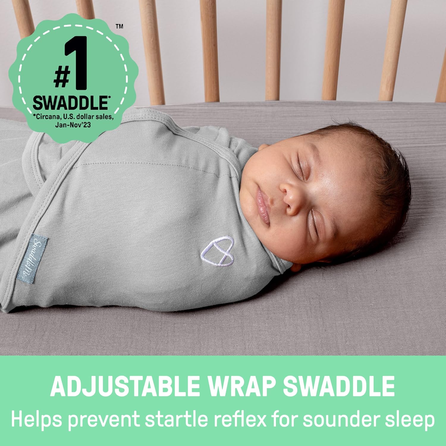 SwaddleMe by Ingenuity Ingenuity Original Baby Swaddle, Criss Cross