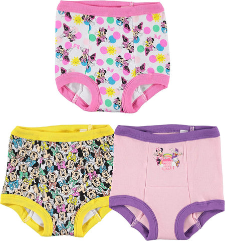 Disney Girls Minnie Mouse Potty Training Pants and Starter Kit with Stickers & Tracking Chart in Sizes 18m, 2t, 3t, 4t