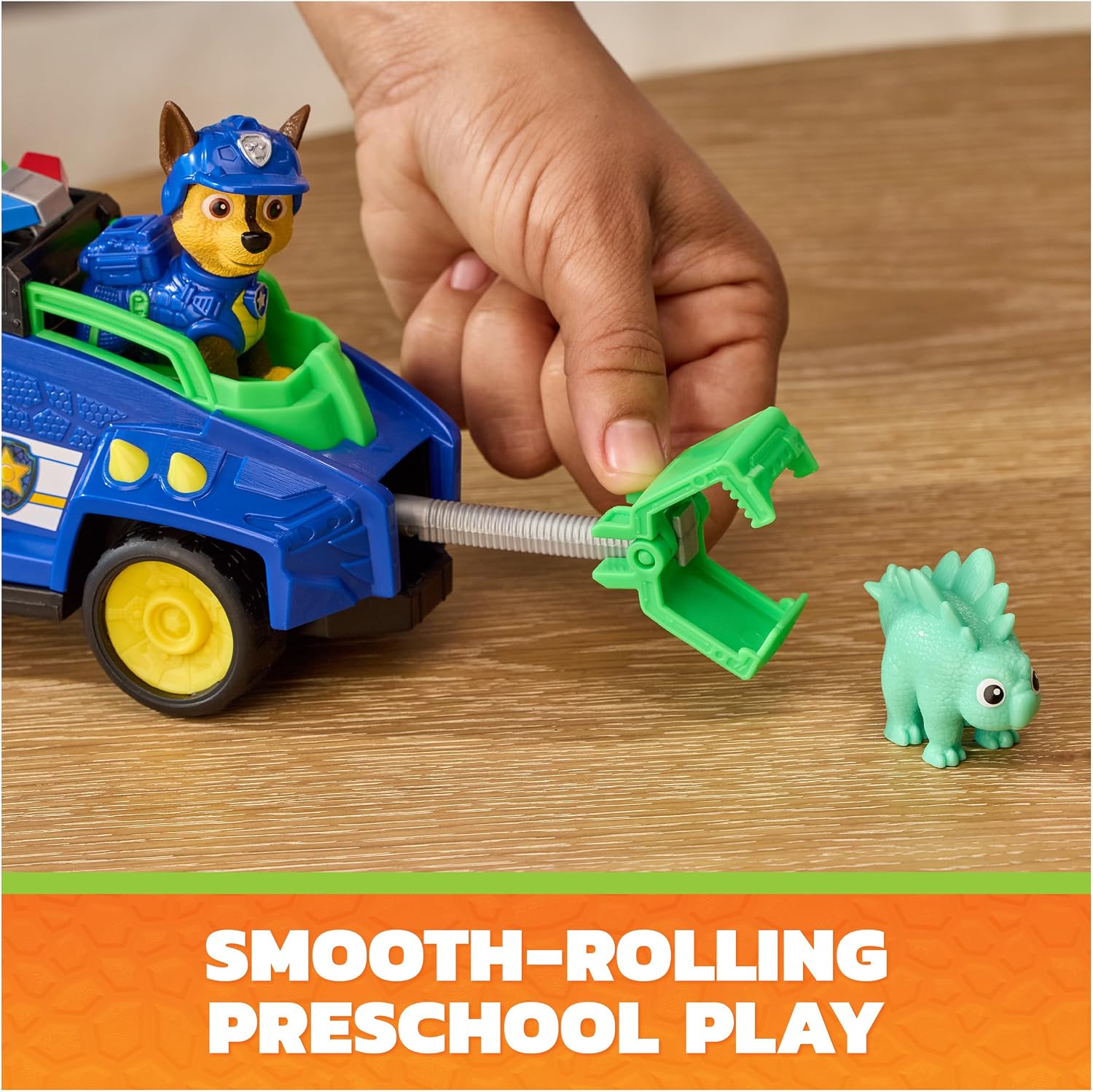 PAW Patrol The Dino Movie Chase Dino Rescue Cruiser Toy Car Vehicle